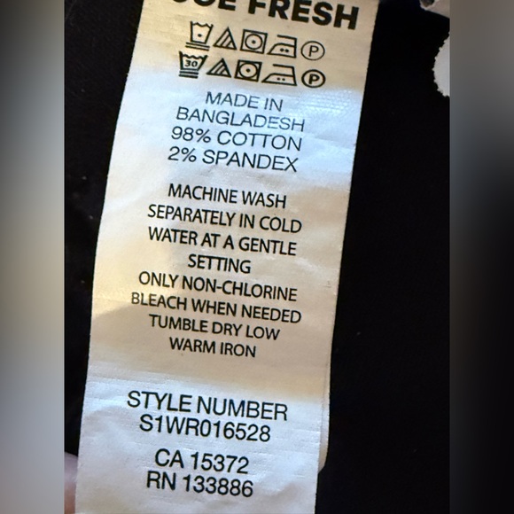 Straight leg cotton trousers 8 - Picture 5 of 6